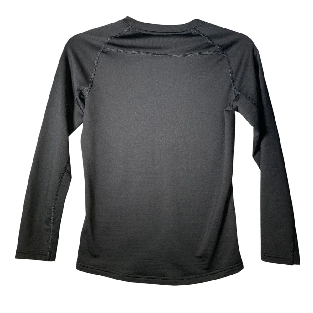 Nike‎ Dri-FIT Kids Long Sleeve Athletic Shirt Black Size YL
